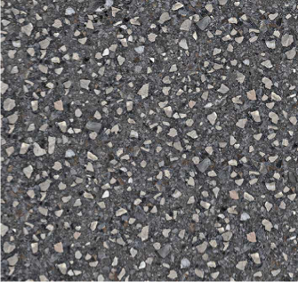 Black Terrazzo Чёрный